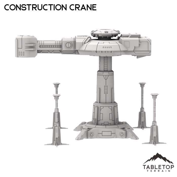 Tabletop Terrain Terrain Taui Construction Crane