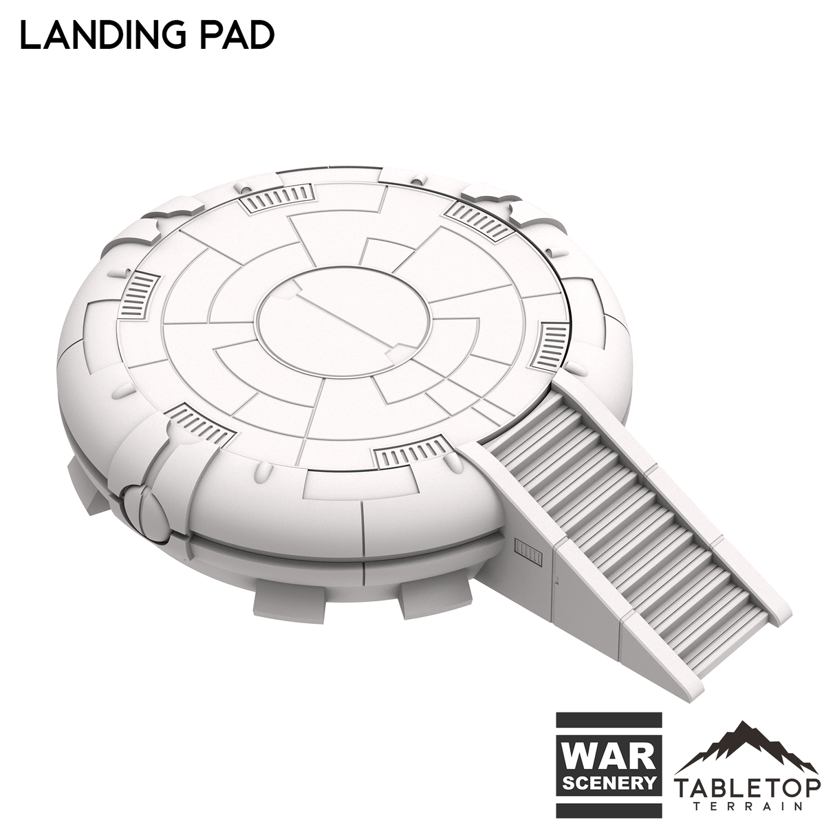 Tabletop Terrain Terrain Taui Landing Pad 2