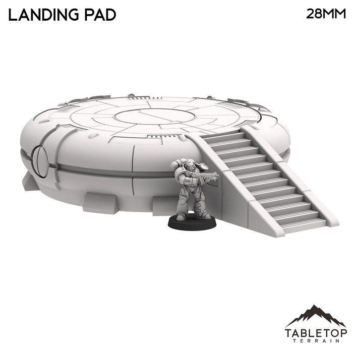 Tabletop Terrain Terrain Taui Landing Pad 2