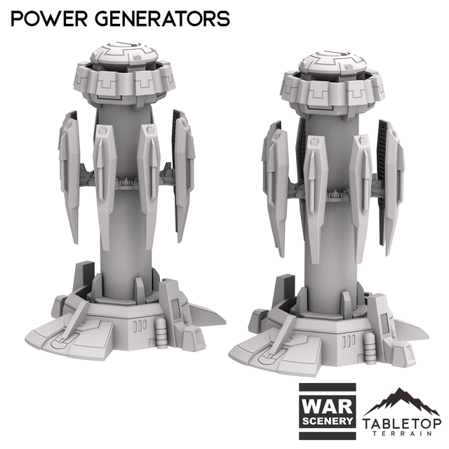 Tabletop Terrain Terrain Taui Power Generator