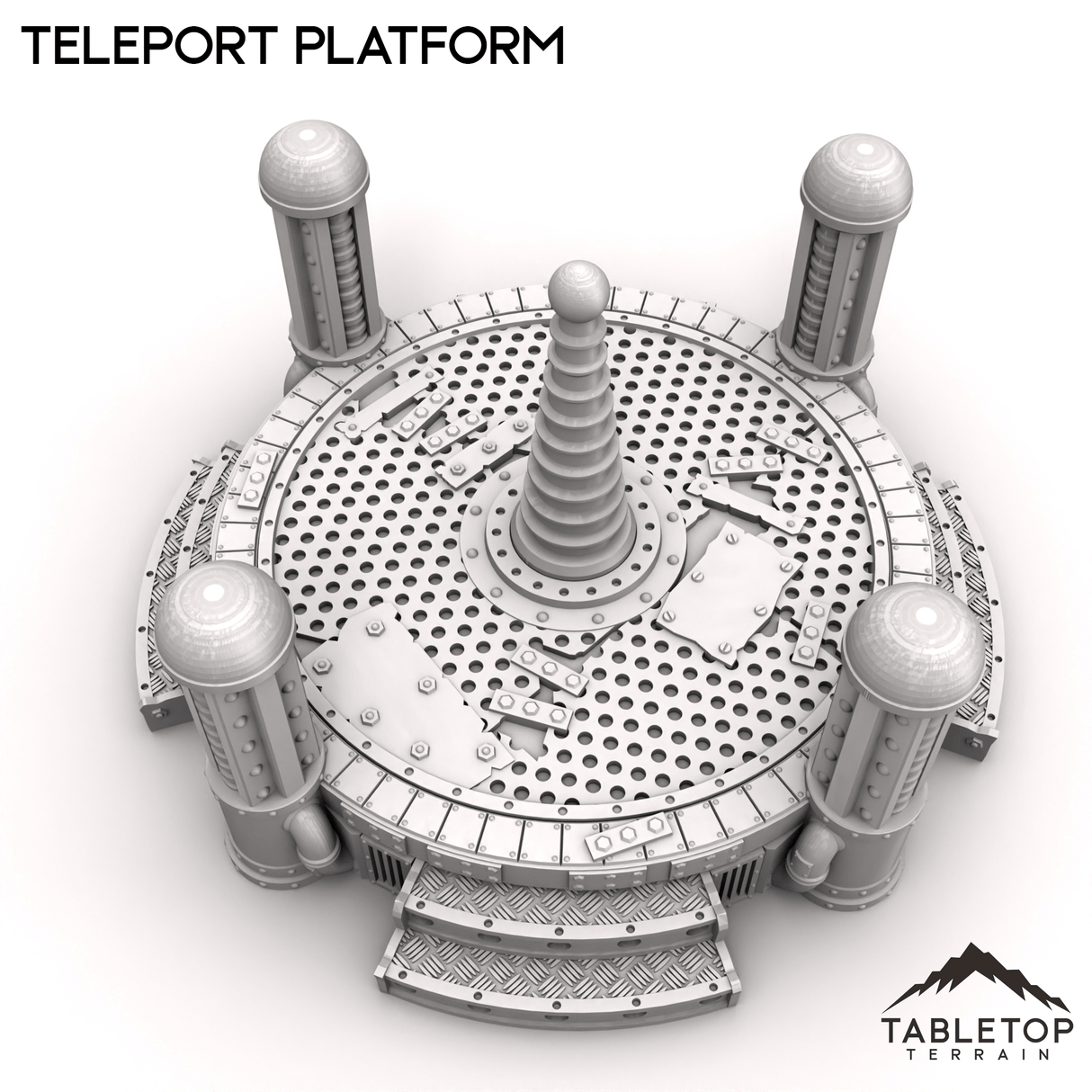 Tabletop Terrain Terrain Teleport Platform - Warpzel 1A Orbital Hulk