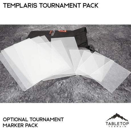 Tabletop Terrain Terrain Templaris Competitive Tournament Pack - Chapter Approved/Pariah Nexus Compatible 10e Table Set