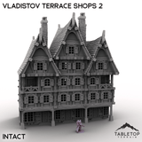 Tabletop Terrain Terrain Terrace Shops 1 / 32mm Vladistov Terrace Shops 2