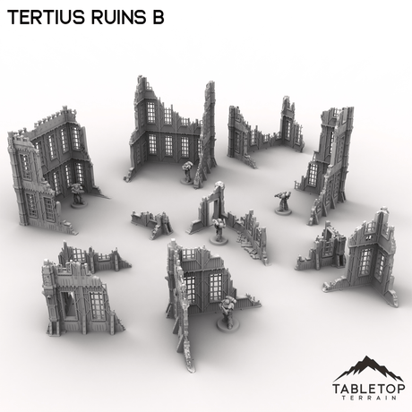 Tabletop Terrain Terrain Tertius Ruins B