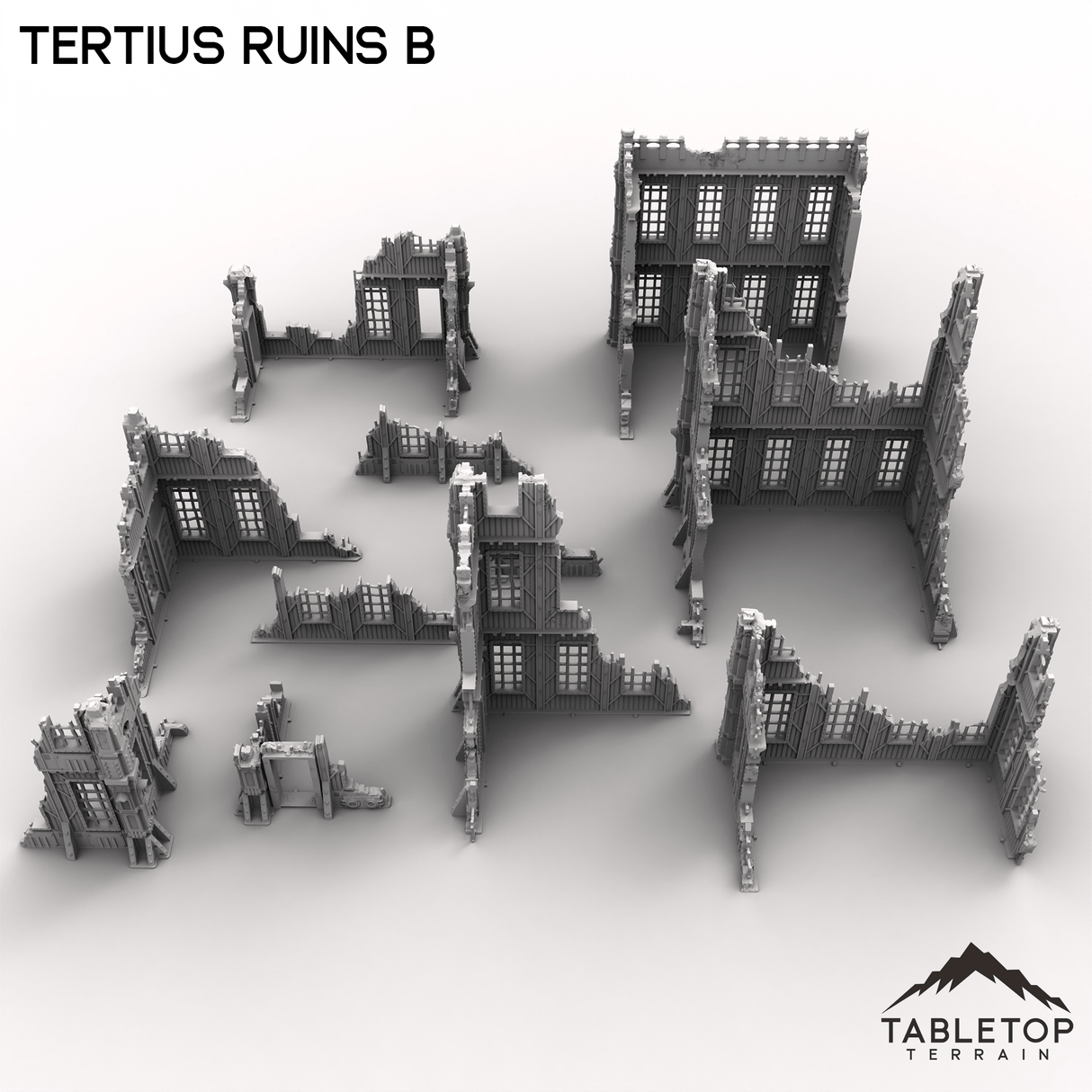 Tabletop Terrain Terrain Tertius Ruins B