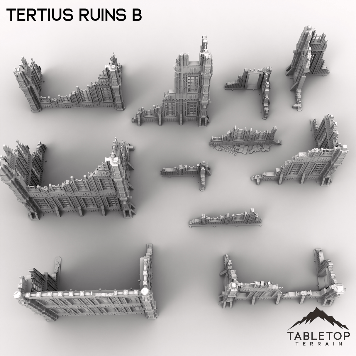 Tabletop Terrain Terrain Tertius Ruins B