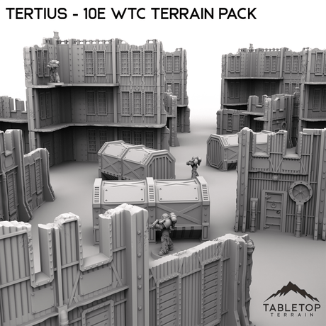 Tabletop Terrain Terrain Tertius - WTC compatible Terrain Pack