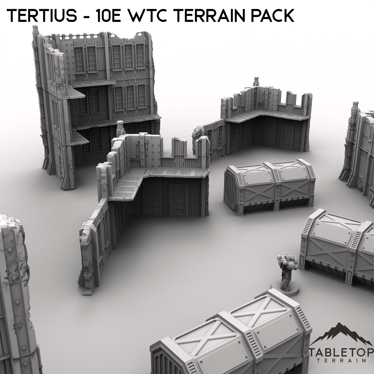 Tabletop Terrain Terrain Tertius - WTC compatible Terrain Pack