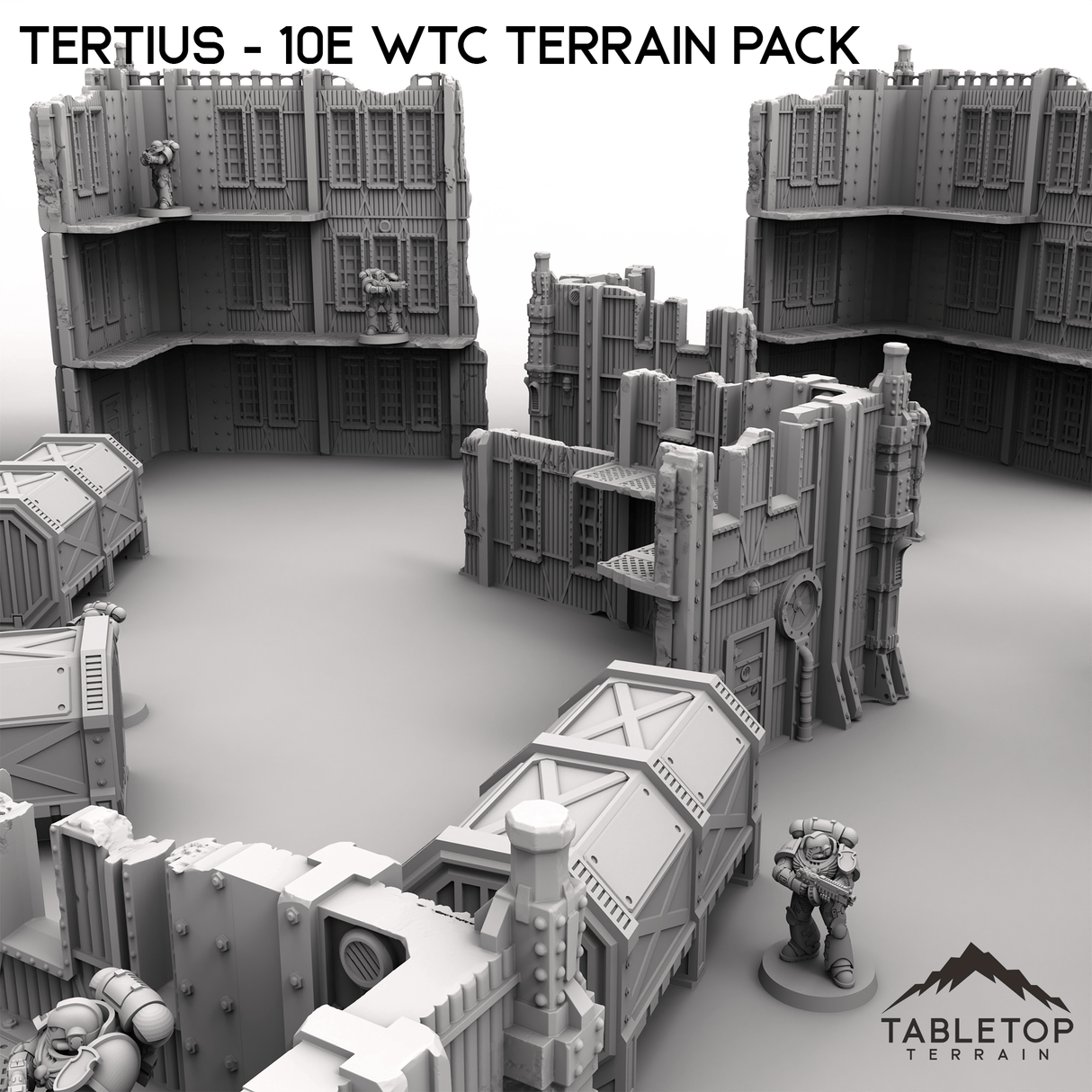 Tabletop Terrain Terrain Tertius - WTC compatible Terrain Pack