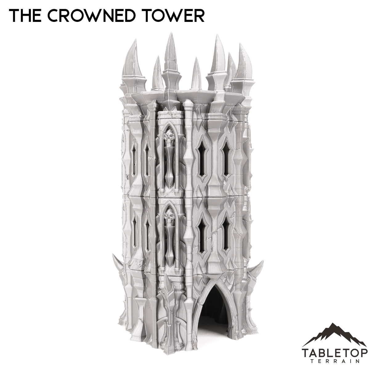 Tabletop Terrain Terrain The Crowned Tower - Resistance of Darkness