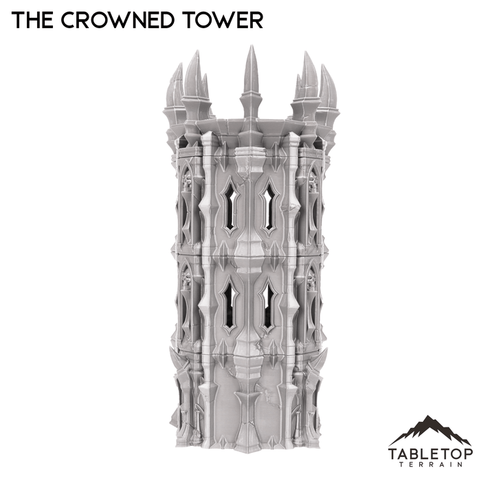 Tabletop Terrain Terrain The Crowned Tower - Resistance of Darkness