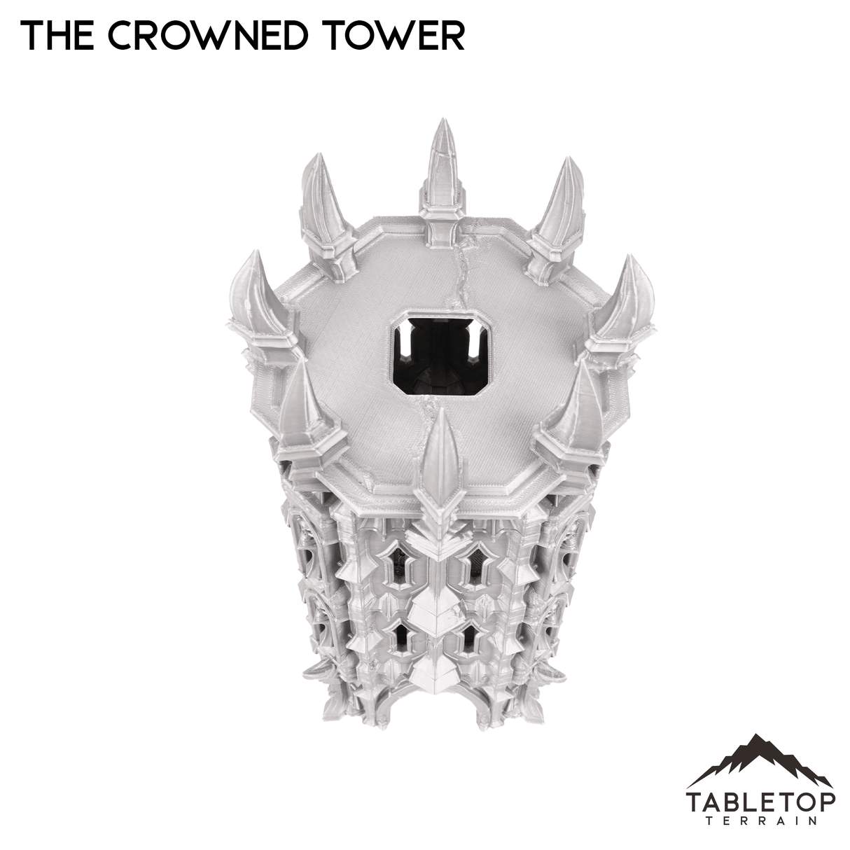 Tabletop Terrain Terrain The Crowned Tower - Resistance of Darkness