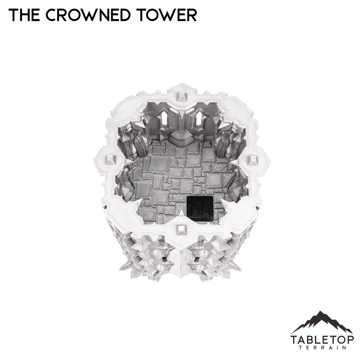 Tabletop Terrain Terrain The Crowned Tower - Resistance of Darkness