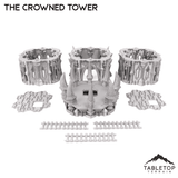 Tabletop Terrain Terrain The Crowned Tower - Resistance of Darkness