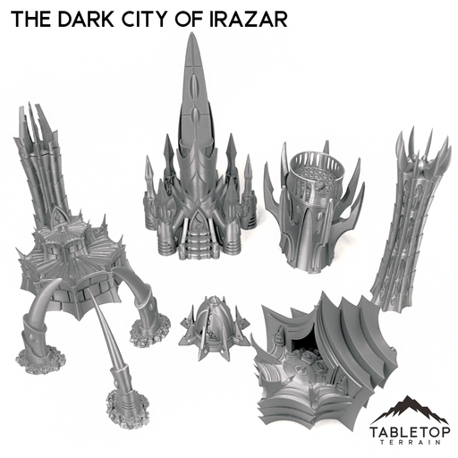 Tabletop Terrain Terrain The Dark City of Irazar