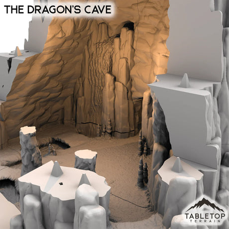 Tabletop Terrain Terrain The Dragon's Cave