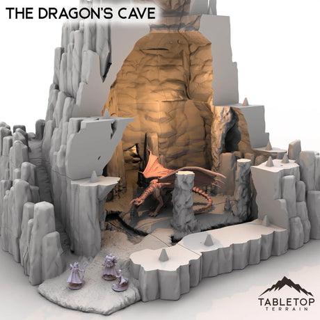Tabletop Terrain Terrain The Dragon's Cave