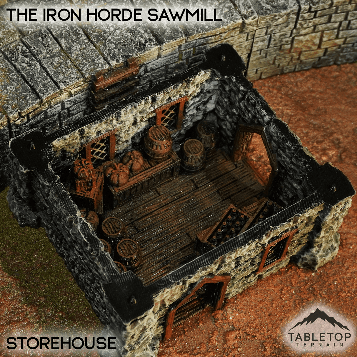 Tabletop Terrain Terrain The Iron Horde Sawmill