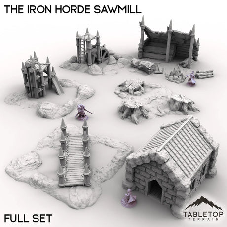 Tabletop Terrain Terrain The Iron Horde Sawmill