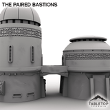 Tabletop Terrain Terrain The Paired Bastions