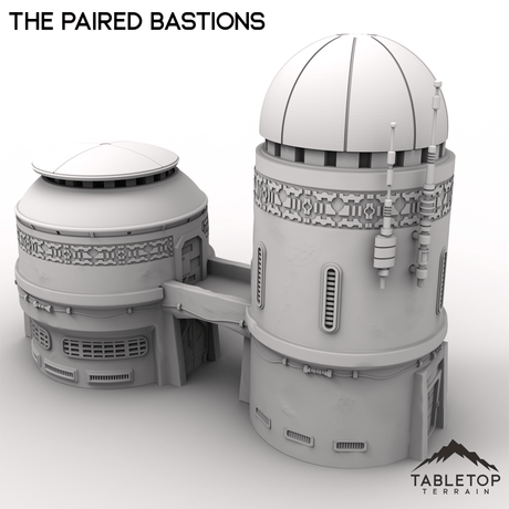 Tabletop Terrain Terrain The Paired Bastions