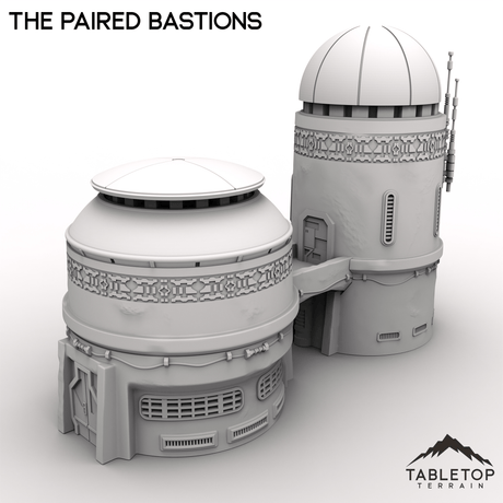 Tabletop Terrain Terrain The Paired Bastions