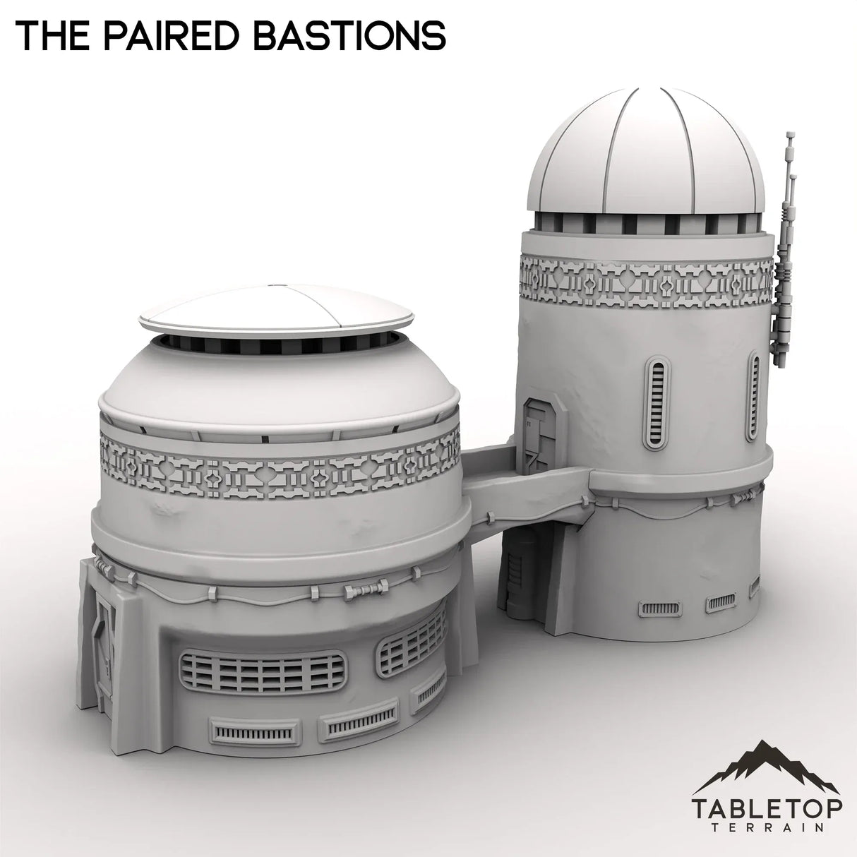 Tabletop Terrain Terrain The Paired Bastions