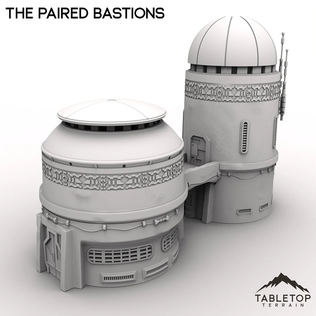 Tabletop Terrain Terrain The Paired Bastions