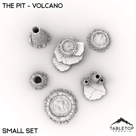 Tabletop Terrain Terrain The Pit - Volcano