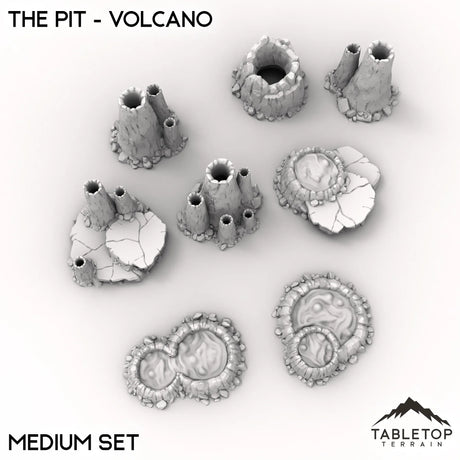 Tabletop Terrain Terrain The Pit - Volcano