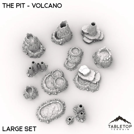 Tabletop Terrain Terrain The Pit - Volcano