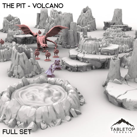 Tabletop Terrain Terrain The Pit - Volcano