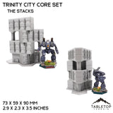 Tabletop Terrain Terrain The Stacks HEXTECH Trinity City Core Set - 6mm