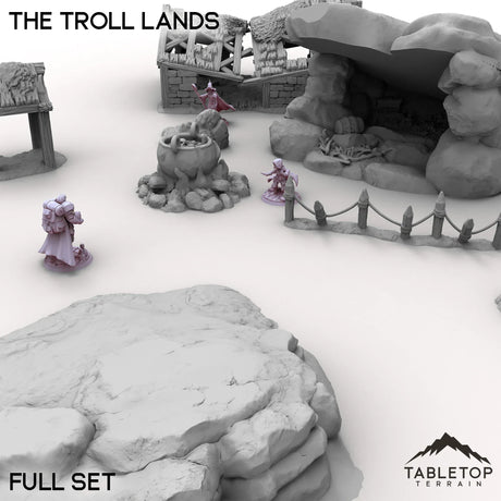 Tabletop Terrain Terrain The Troll Lands