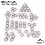 Tabletop Terrain Terrain Tile Formations HEXTECH Terrain Tiles - 6mm