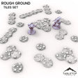 Tabletop Terrain Terrain Tiles Set HEXTECH Rough Ground - 6mm