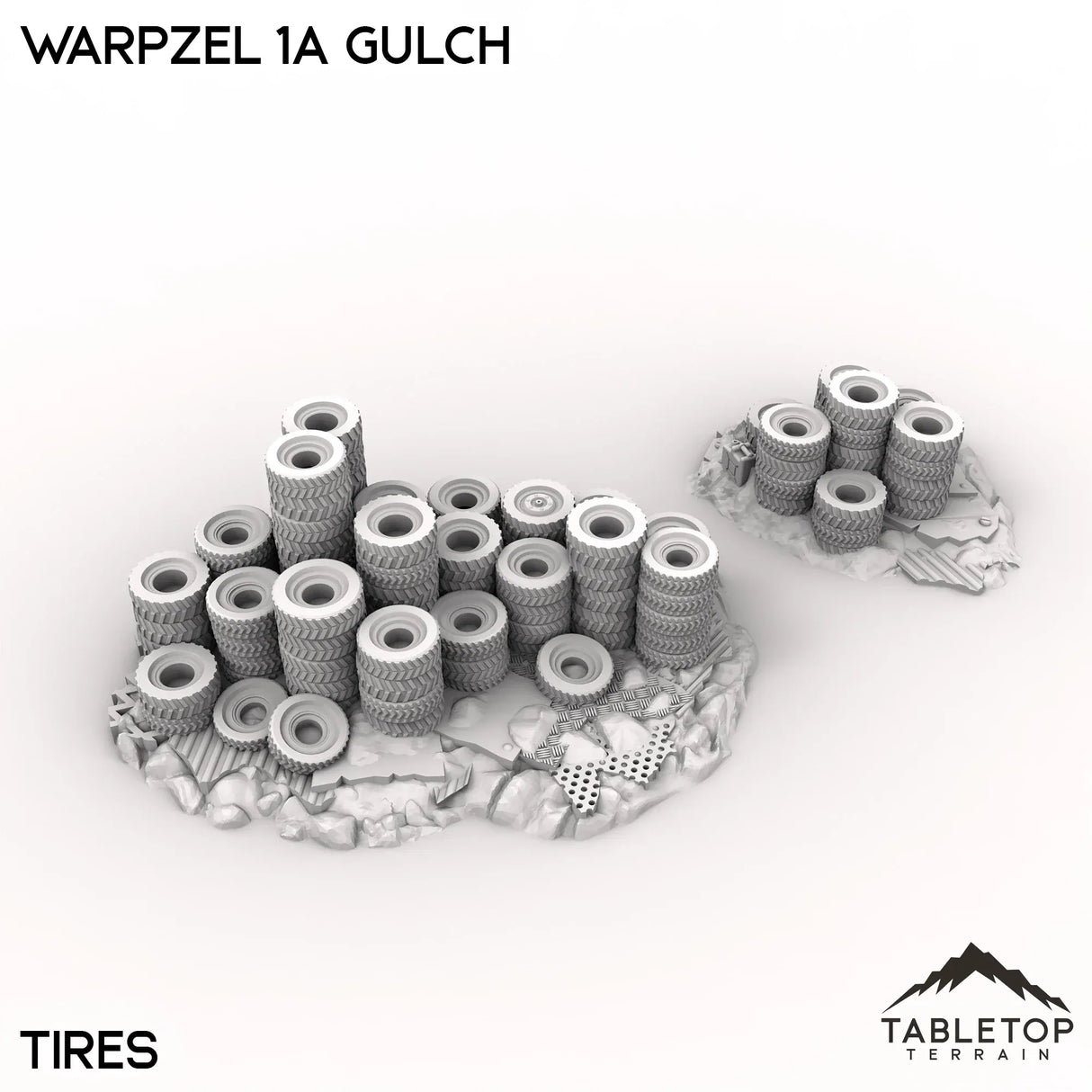 Tabletop Terrain Terrain Tires / 32mm Warpzel 1A Gulch