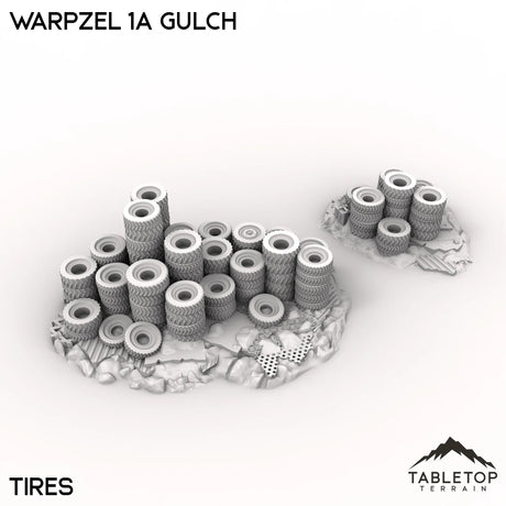 Tabletop Terrain Terrain Tires / 32mm Warpzel 1A Gulch