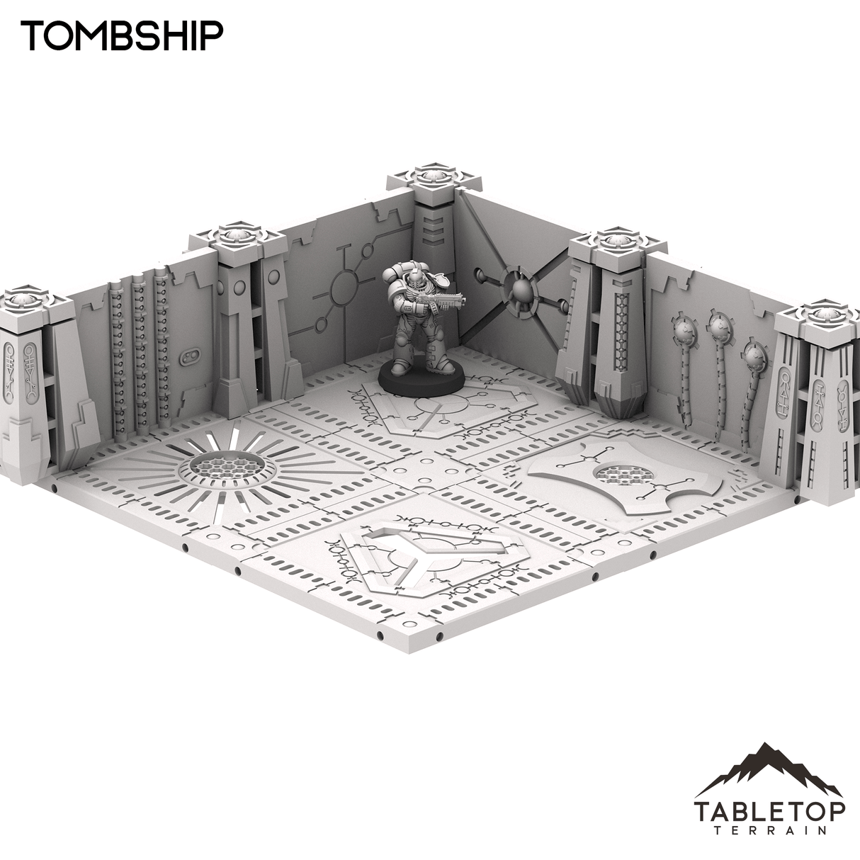 Tabletop Terrain Terrain Tombship Boarding Actions Compatible Terrain Set