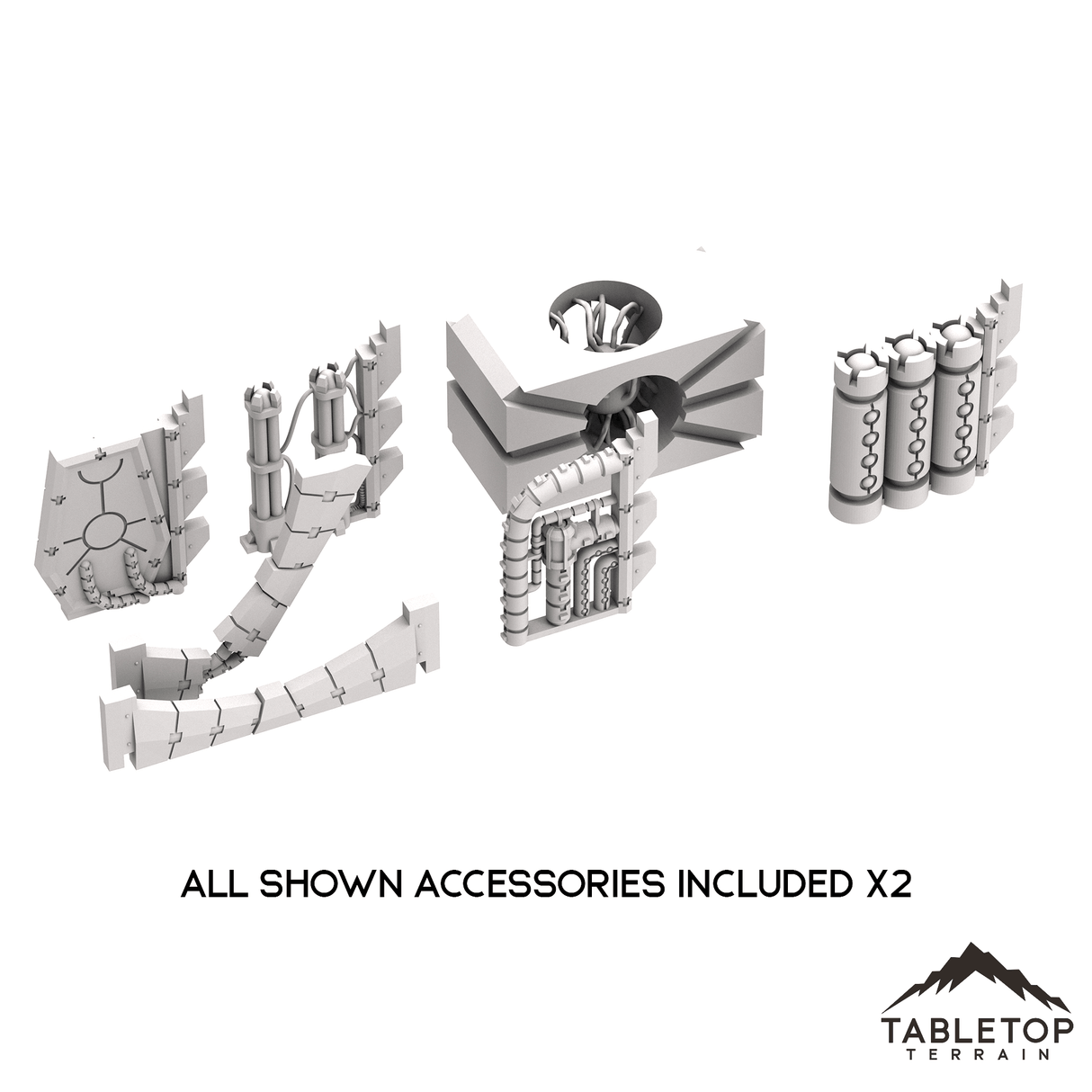 Tabletop Terrain Terrain Tombship Boarding Actions Compatible Terrain Set