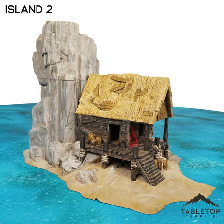 Tabletop Terrain Terrain Tortuga Bay Island 2