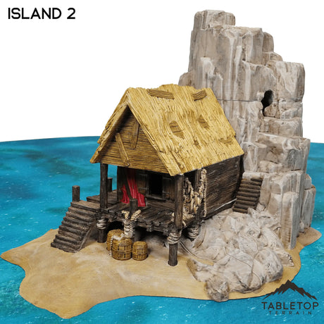 Tabletop Terrain Terrain Tortuga Bay Island 2