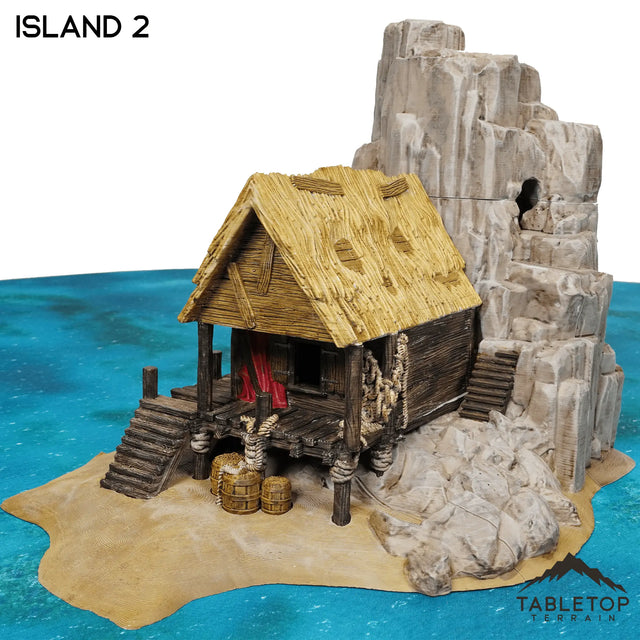 Tabletop Terrain Terrain Tortuga Bay Island 2