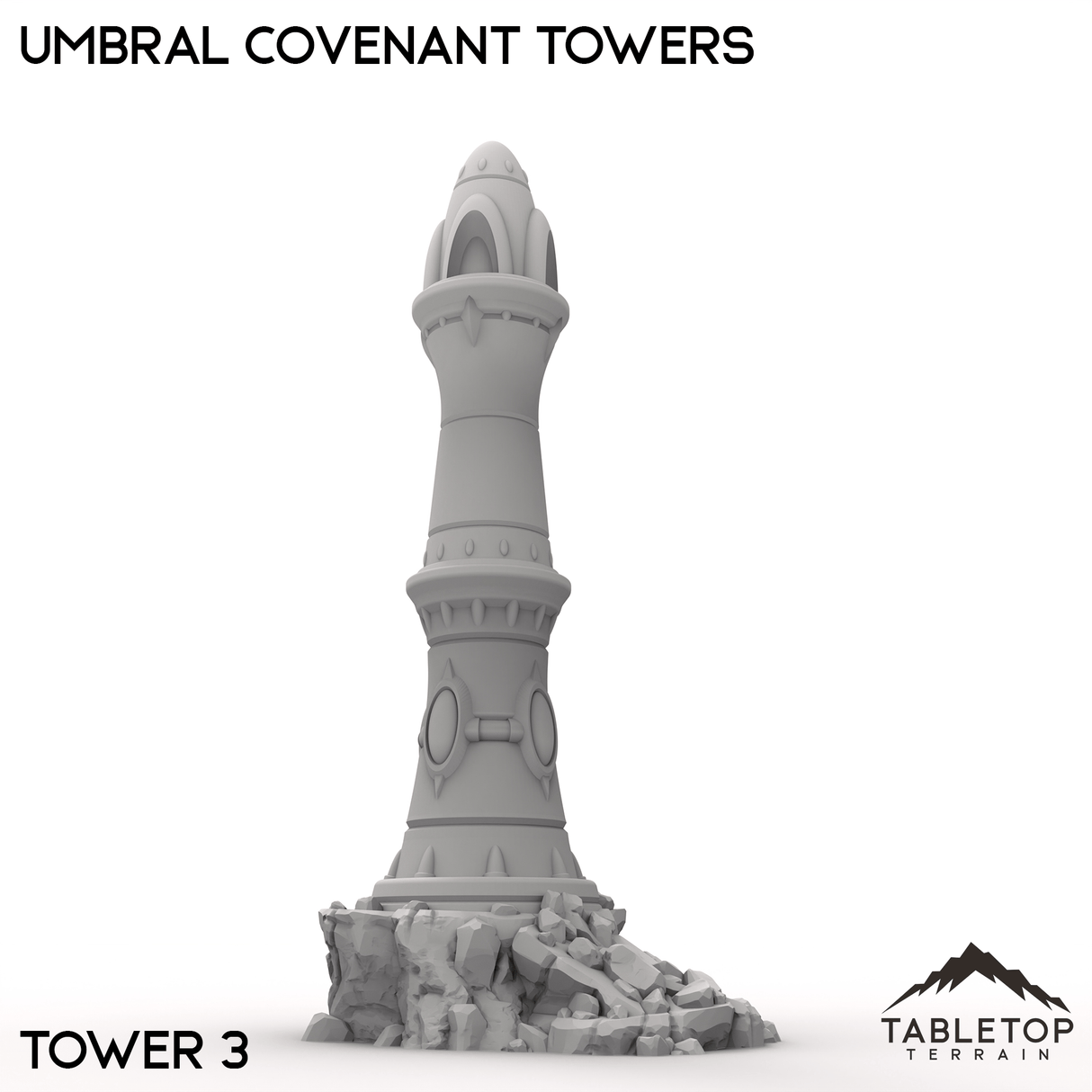 Tabletop Terrain Terrain Tower 3 / 32mm Umbral Covenant Towers