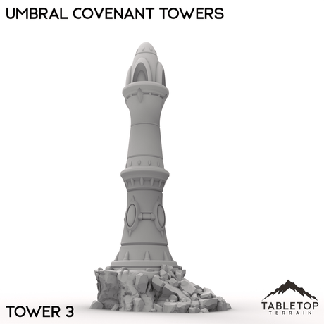 Tabletop Terrain Terrain Tower 3 / 32mm Umbral Covenant Towers