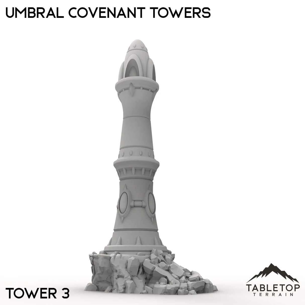 Tabletop Terrain Terrain Tower 3 / 32mm Umbral Covenant Towers