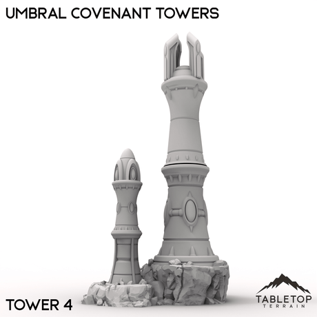 Tabletop Terrain Terrain Tower 4 / 32mm Umbral Covenant Towers