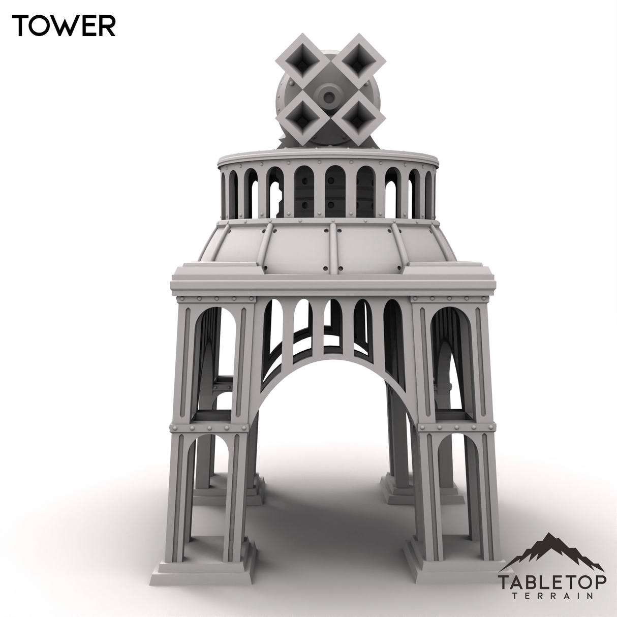 Tabletop Terrain Terrain Tower - Cognis Steam World