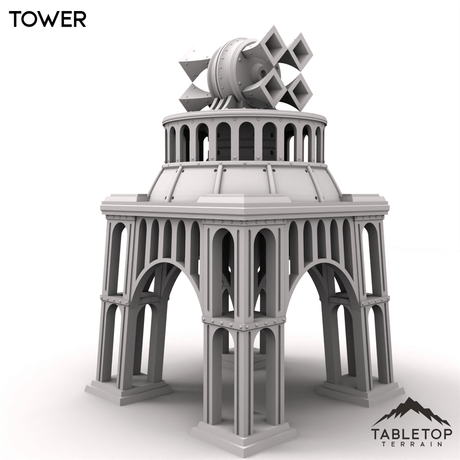 Tabletop Terrain Terrain Tower - Cognis Steam World