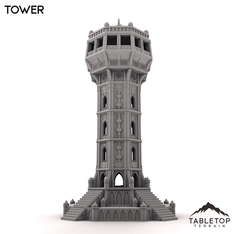 Tabletop Terrain Terrain Tower - Phoebian V Airfield